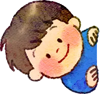 連絡を待つこども